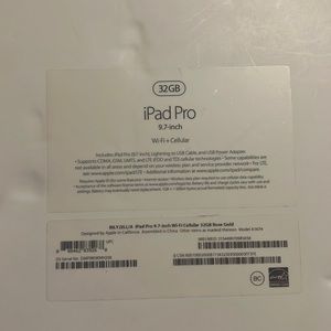 iPad Pro 9.7 inch